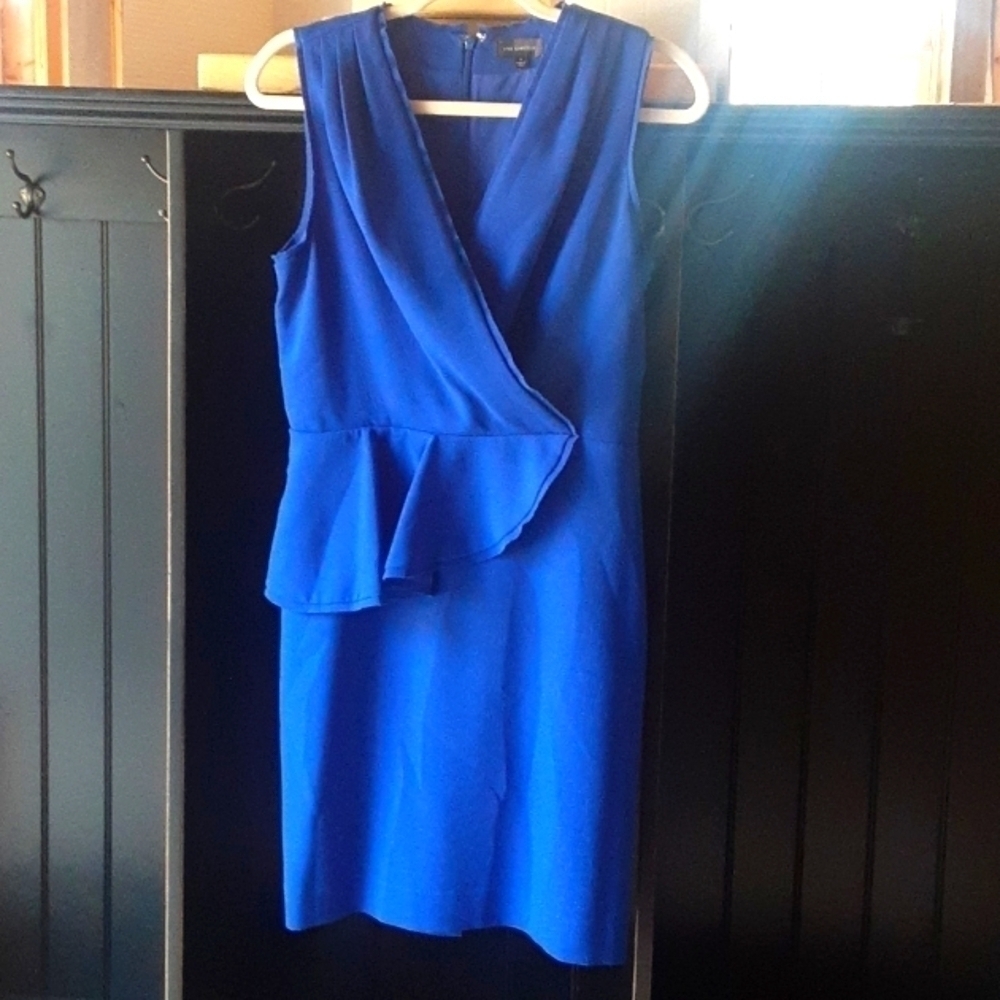 The Limited blue dress,sleeveless sizes I believe it is vintage 70's size 6
